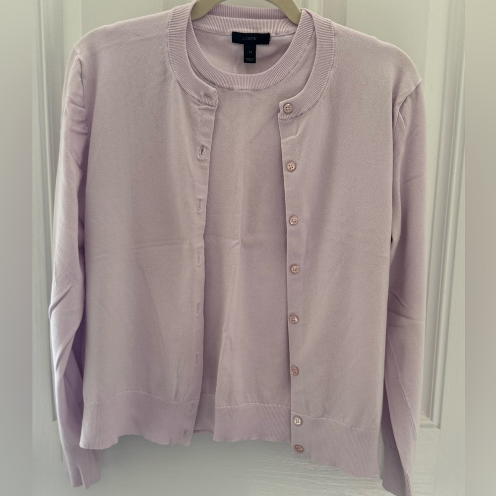 J. Crew Lilac Women's Sweater Set
